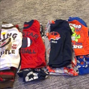 12 month pajama lot